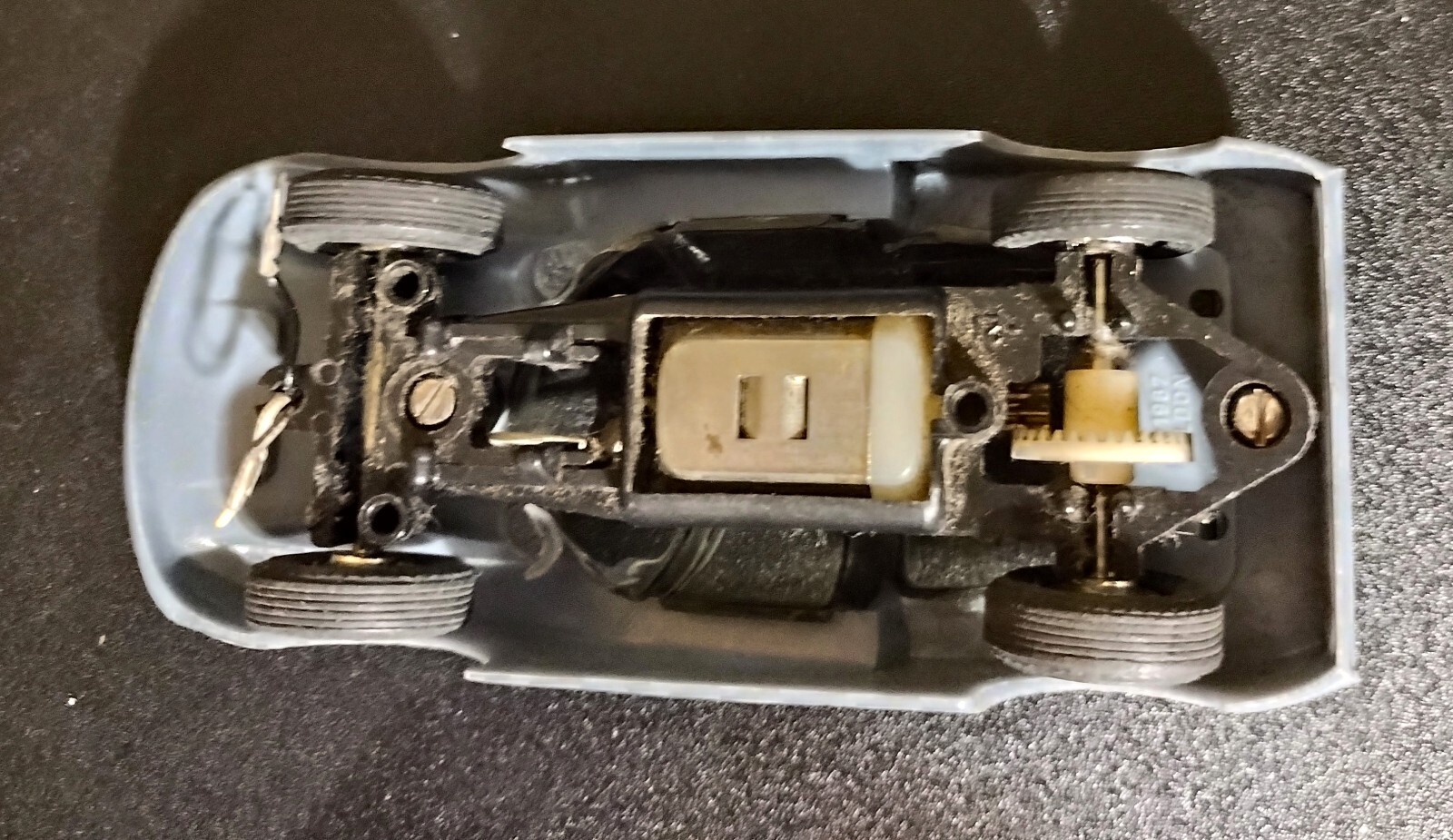 1960s 1/32 Scale Eldon Slot Car Track and Accessories 6 .5" Wide