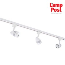 Robus Acorn WHITE Ceiling Track light KIT - For Kitchens etc - R888GZ3-01