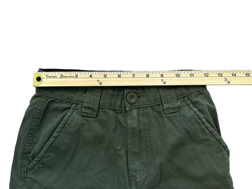 Boy Scouts Of America Uniform Canvas Shorts Cargo Pockets Green Youth 6 - Picture 6 of 7