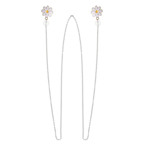 Flower Earbuds Chain Wireless Earphone Neck Strap Wireless Earphone Hanging Rope - 第 1/12 張圖片