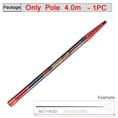 New Foldable Fishing Net Fish Landing Net Collapsible Telescopic Pole - Picture 33 of 34