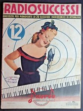 RADIO SUCCESSI con 20  R@RI SPARTITI MUSICALI DEl PRIMI DEL 900 -8926