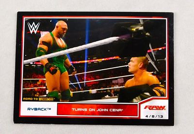 Ryback WWE Wrestling Trading Card Topps Smackdown Raw John Cena - Main Image