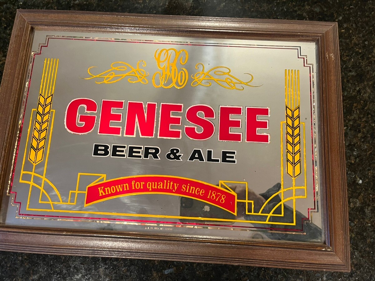 Vintage Genesee Beer & Ale Lighted Bar Sign WORKS | eBay