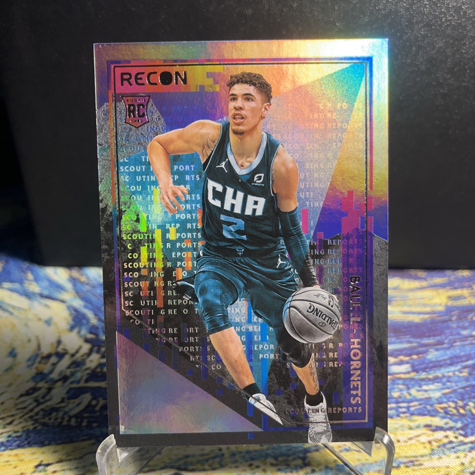 LaMelo Ball 2020-21 Panini Recon Scouting Reports #1 Rookie RC
