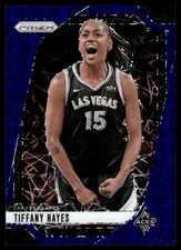 2024 Panini Prizm WNBA Blue Velocity Prizms #81 Tiffany Hayes