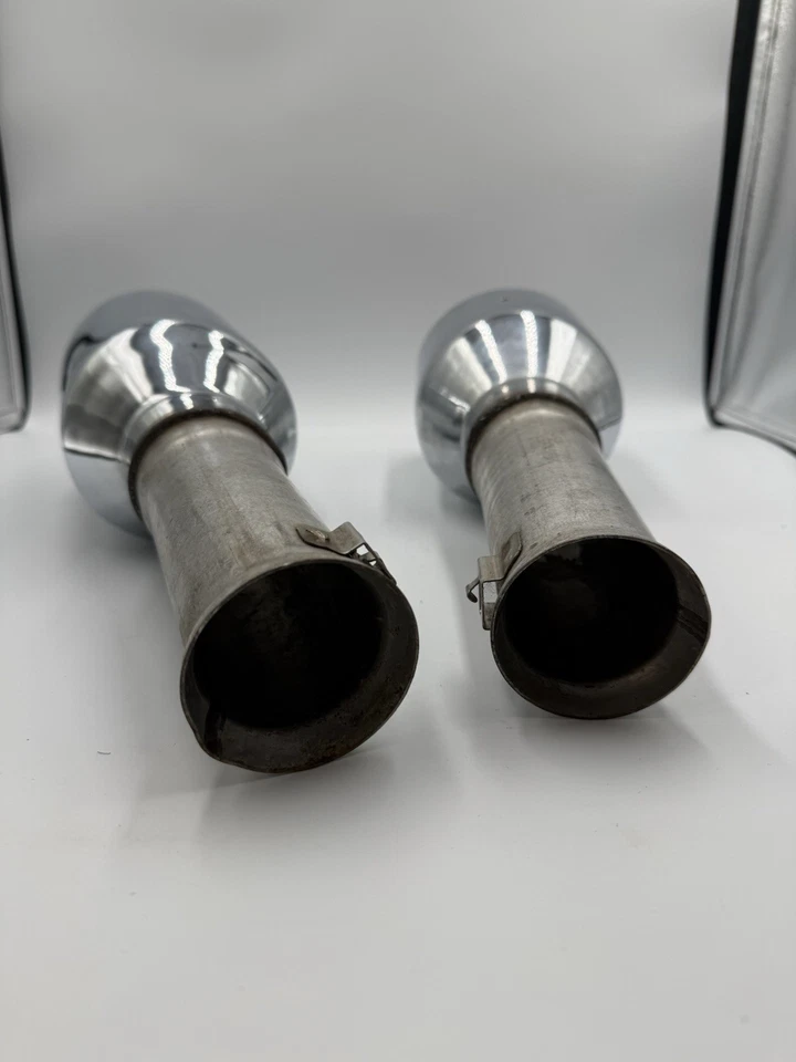 NUEVO OEM DODGE RAM 1500 doble escape acero inoxidable tubo de escape puntas par mopar 2009-18 Foto 2 de 4