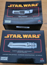 STAR WARS Master Replicas .45 Scaled - Yoda Lightsaber & Darth Sidious Replicas