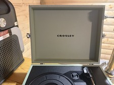 Image of Crosley Voyager Portable Bluetooth Turntable - Sage