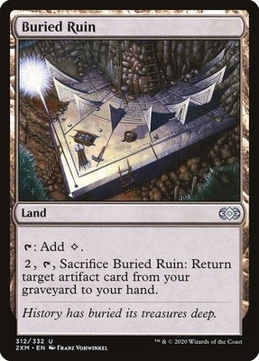 Magic/MTG Buried Ruin 2XM-312 Uncommon Englisch Excellent