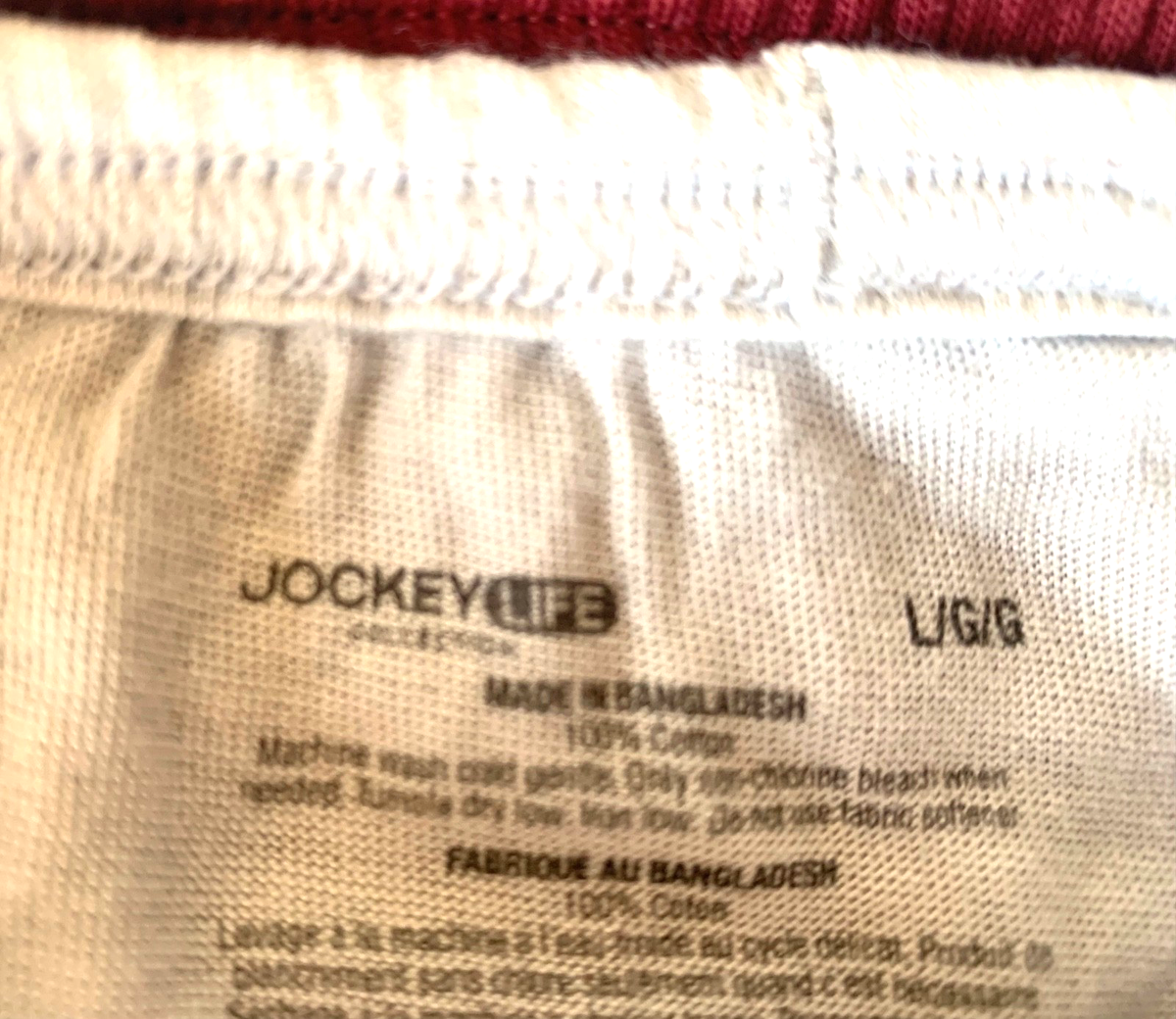NEW JOCKEY LIFE Men's 5 PACK STRING BIKINI BRIEFS LARGE 24/7
