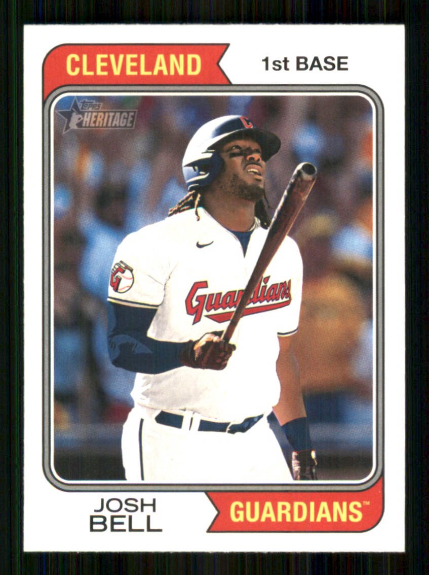 2023 Topps Heritage #399 Josh Bell Cleveland Guardians TW6522