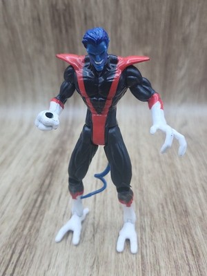 Vtg '96 Toy Biz Marvel Comics X-Men Nightcrawler Action Fig w Tail Loose 