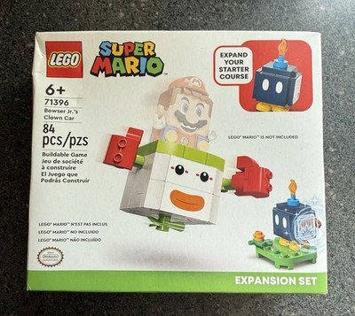 LEGO Super Mario: Bowser Jr.'s Clown Car Expansion Set (71396) NIB. Sealed, Ret.