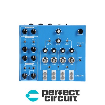 SOMA Laboratory Lyra-4 (Blue) Noise SYNTHESIZER - B-STK - PERFECT CIRCUIT
