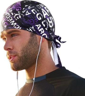 Arcweg Bandana Cap Laufmütze Atmungsaktiv Schnelltrocknend Kopftuch Pirat Kappe 