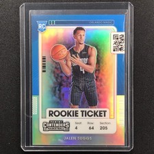 2021-22 Contenders JALEN SUGGS Rookie Season Ticket Photo Variation Prizm #105