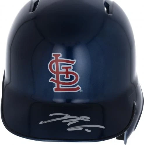 Nolan Arenado St. Louis Cardinals Signed Alternate Chrome Mini Batting Helmet Foto 2 de 2