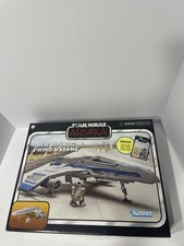 2024 Star Wars Vintage TVC E-WING FIGHTER 3.75  Hasbro Vehicle & KE4-N4 Droid