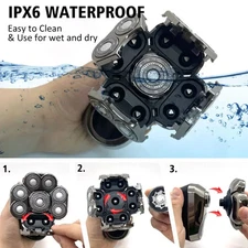 9 Blade Multi Grooming Kit Digital Display Electric Shaver Beard Trimmer Wet Dry