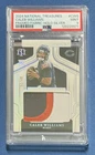 2024 National Treasures Caleb Williams Framed Fabric Holo Silver Patch /25 PSA 9