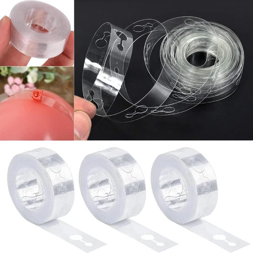 200Strips  x 15M Balloon Arch Tape Strip Connect Balloon Wedding Birthday Decor