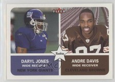 2002 Fleer Tradition Rookies Daryl Jones Andre' Davis #285 8y6