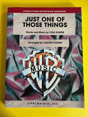 Just One Of Those Things, Cole Porter, arr. Calvin Custer, String Orchestra
