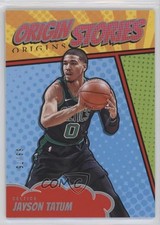 2024-25 Panini Origins Origin Stories Red /75 Jayson Tatum #19 09p1