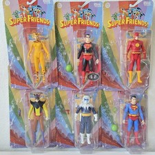 McFarlane Toys DC Retro Wave 13 Super Friends Bundle With Platinum Evil Superman