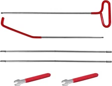 Car Long Reach Tool, 67" Multi-Function Automotive Emergency Red 