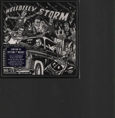 Demented Are Go Hellbilly Storm LIMITED EDITION Vinyl Single 7inch-BOX