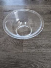 Vintage Pyrex 322 Clear Glass Mixing Bowl 1 Quart 1L Made In USA