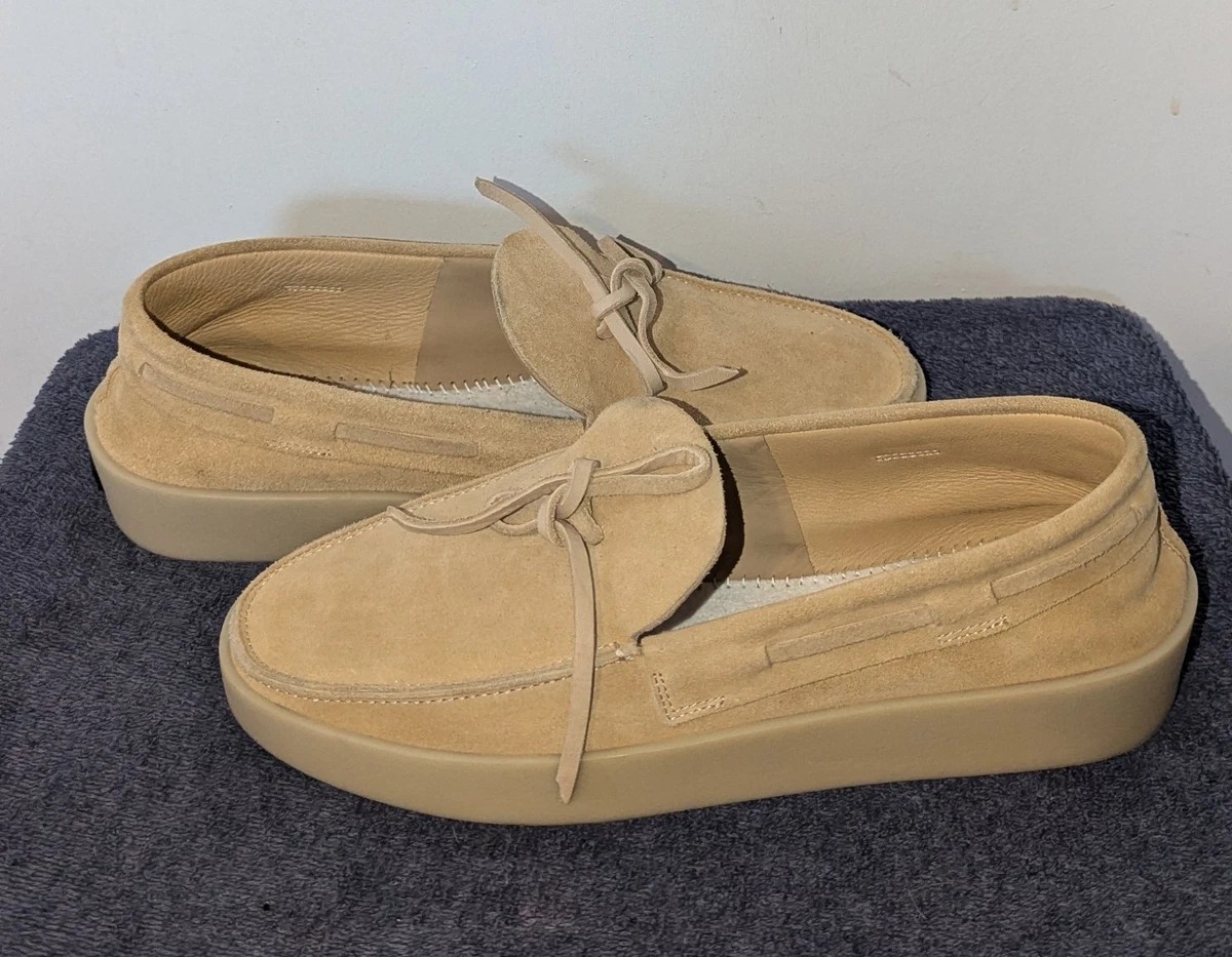Suede Casual Shoes Ermenegildo Zegna Loafer for Men for sale  display picture 2