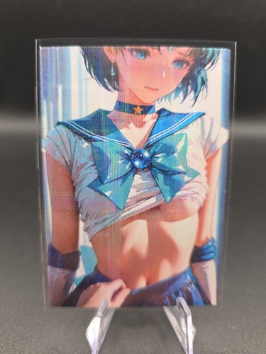 Ami Mizuno Sailor Mercury Anime Waifu Card Doujin ACG Goddess Holo
