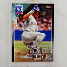 Ken Griffey Jr 2019 Topps #GP-35 Greatest Players Black Parallel  /299