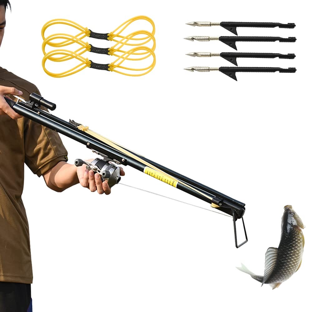 New Fishing Rod Laser Fishing Slingshot Fish Dart Arrow Slingshot Fishing  - Main Image