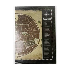 Modiphius Symbaroum Thistle Hold Map EX/Mint