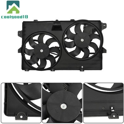 Radiator Condenser Cooling Fan Assembly 2007-2015 For Ford Edge & Lincoln MKX