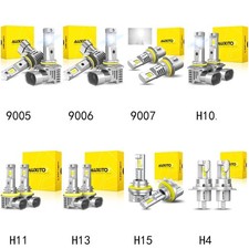 Auxito H11 9005 9006 H4 H13 9007 H10 H15 Led Headlight Fog Bulb High Low Beam