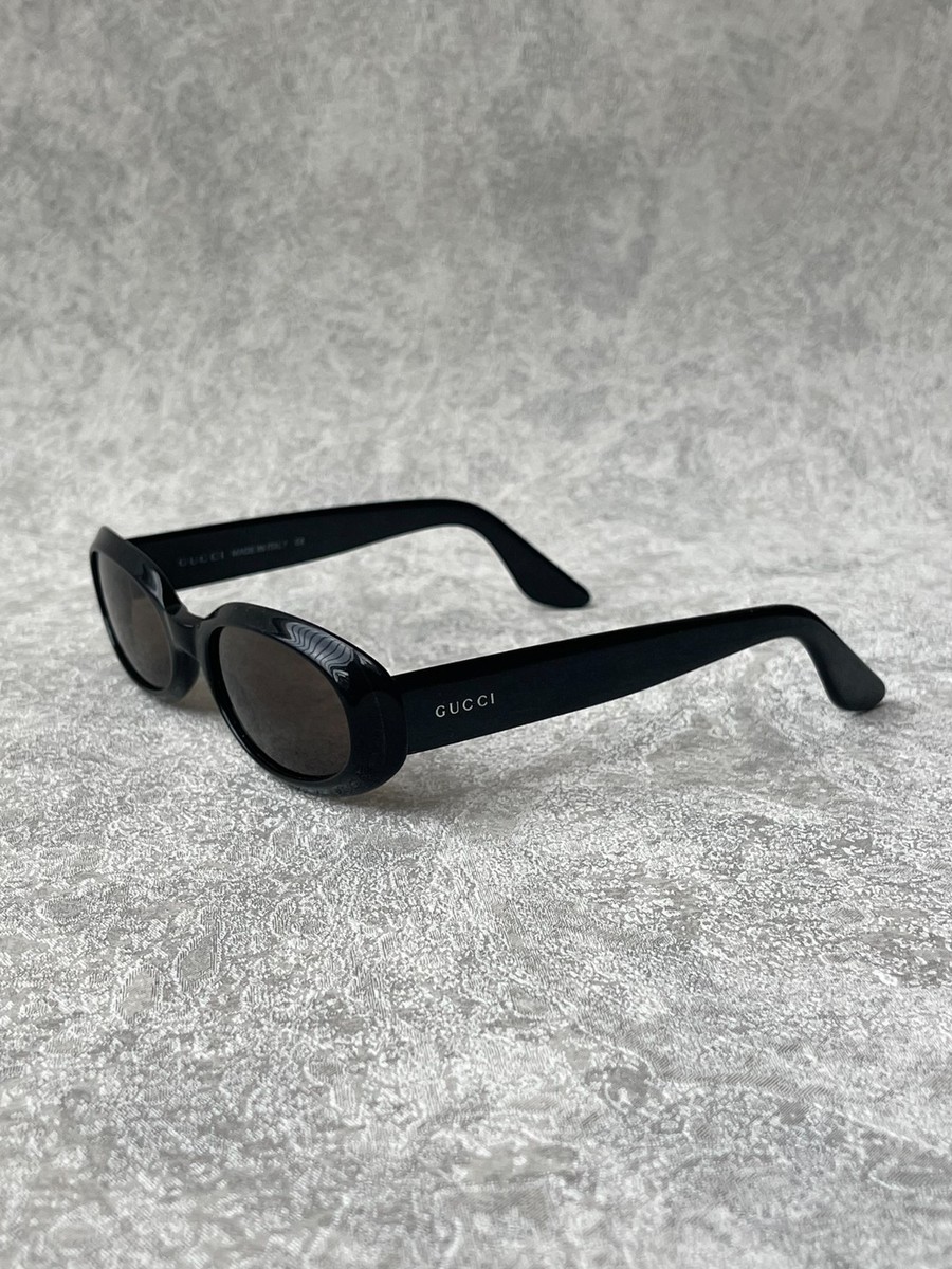 90s Vintage Gucci GG 2419/S Oval Sunglasses y2k Cyber Italy Rare 90s Vintage Gucci GG 2419/S Oval Sunglasses y2k Cyber Italy Rare