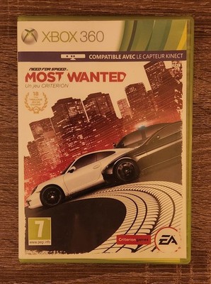 Need for Speed Most Wanted Classics Xbox 360 Kinect