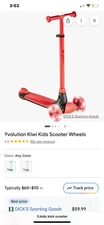 Kinderroller Kids Kick Scooter With adjustable handlebars that grow with Child