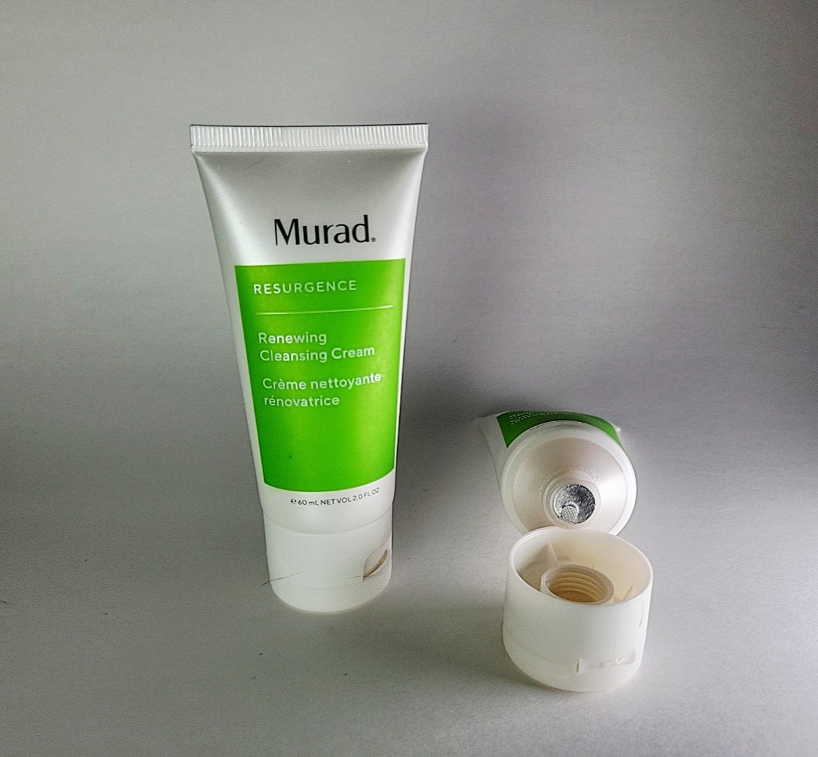 2x MURAD RESURGENCE Renewing Cleansing Cream Cleanser 2 oz/60 mL Travel Size