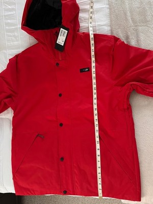 New Oakley Range™ RC Jacket • Men's Red Line Medium • Hooded