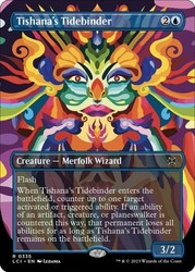 Tishana's Tidebinder Borderless Foil - The Lost Caverns of Ixalan #335 NM
