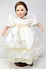 Pauline Jacobsen Limited Edition Little Trudy Porcelain 18' Doll No Stand, As Is
