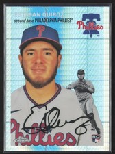 2023 Topps Chrome Platinum Anniversary #176 Esteban Quiroz Prism Refractors