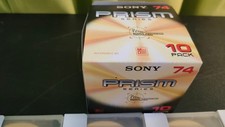 8 X SONY PRISM MINIDISC 74 sealed nuovi sigillati