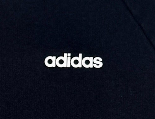 Adidas Youth M Black Crewneck Sweatshirt FL4894 3-Stripes Pullover Logo Unisex - Picture 2 of 11
